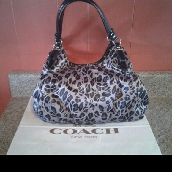 COACH Leopard print bag - Picture 2 of 4